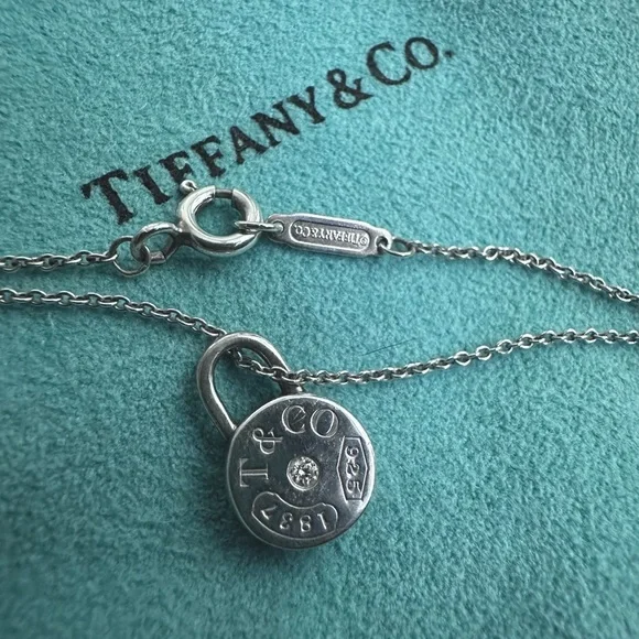 Tiffany 1837 Circle Pendant with Diamond